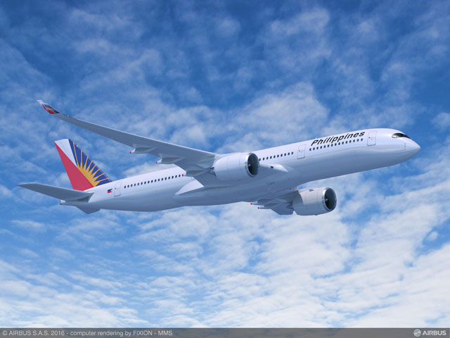 フィリピン航空、A350-900選定 最大12機