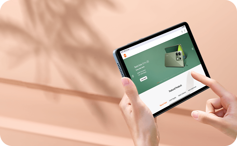 Androidタブレット本体 Redmi Pad SE 8.7 Aurora Green4G RAM 64GB