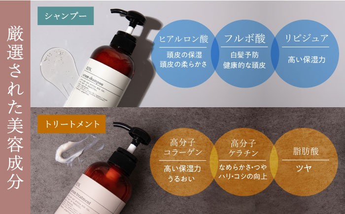 シャンプー リンス トリートメント 【まとめ買い6セット】RIN