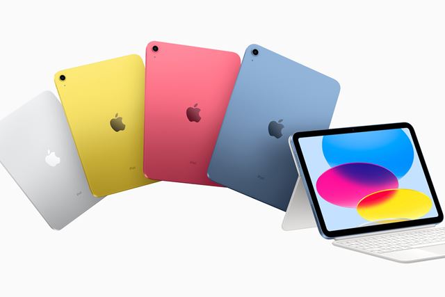 Apple iPad 10.9インチ 第10世代 Wi-Fi 64GB 2022年秋モデル MPQ03J/A