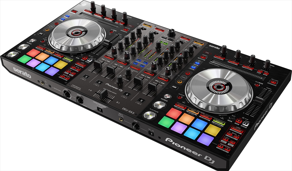 Pioneer DJ DDJ-SX3 | 多彩な演奏機能と豊富な入出力端子を搭載