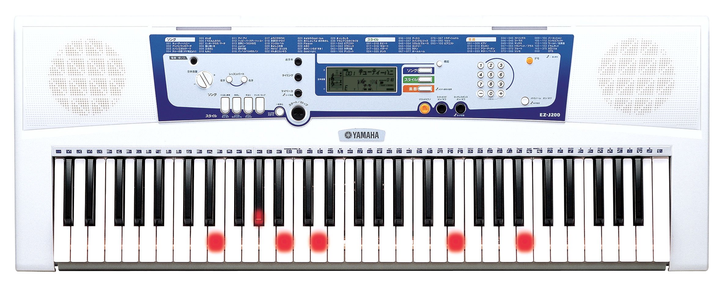 ヤマハ | EZ-J200 - ポータブルキーボード - 概要