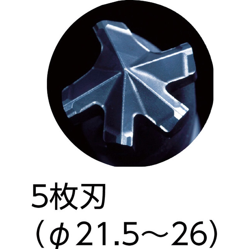 DLSDS26047 デルタゴンビットSDSプラス ミヤナガ 刃先径26mm全長470mm