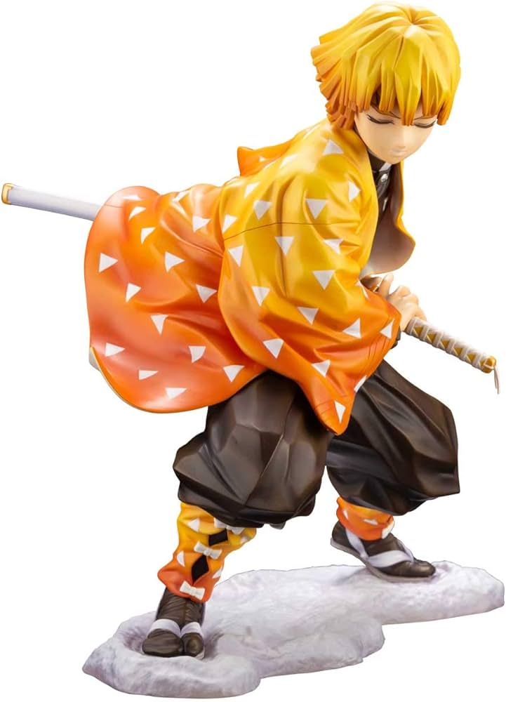 Amazon.com: ARTFX J 鬼滅の刃 我妻善逸 1/8スケール PVC製 塗装済み