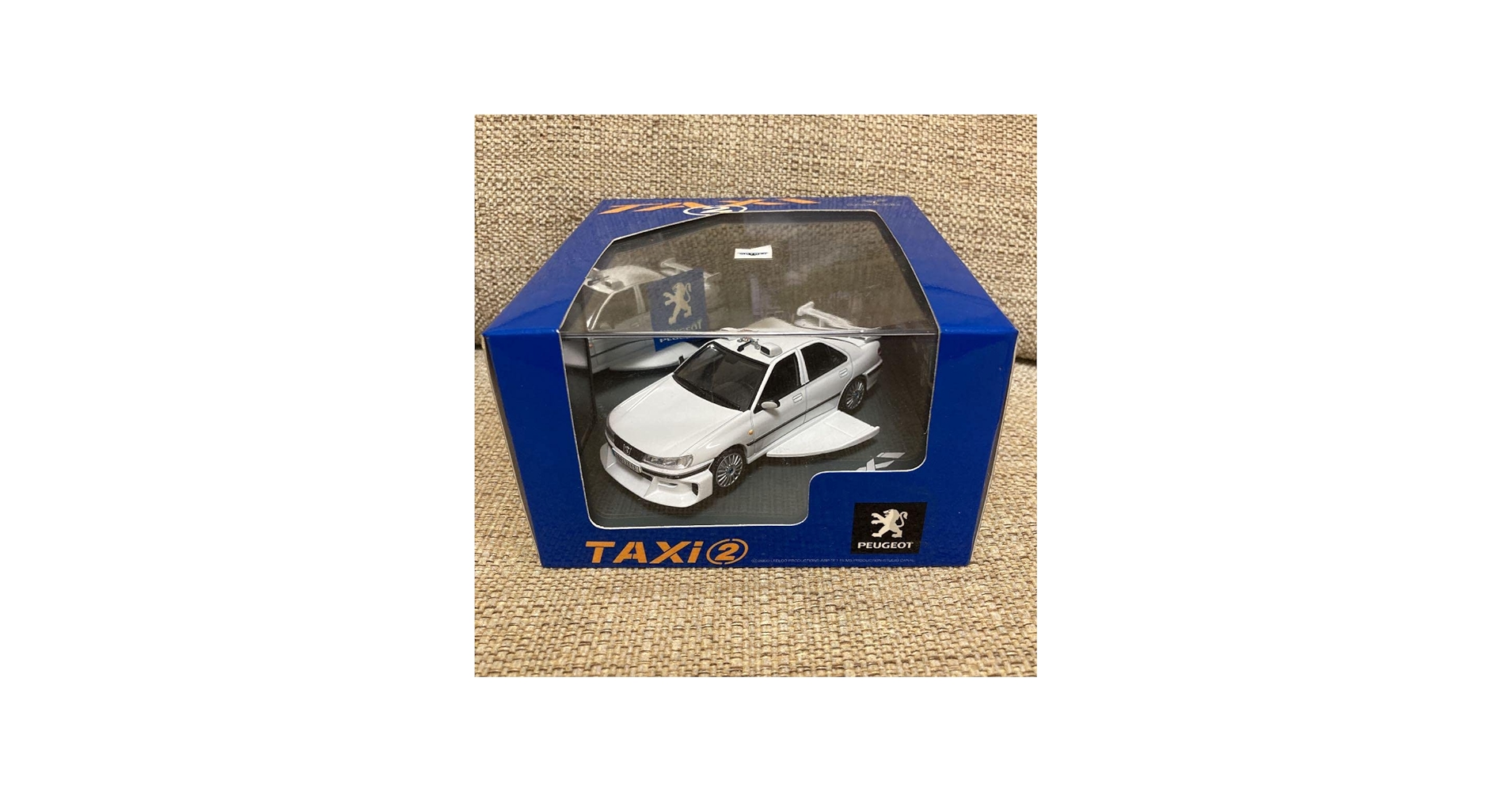 Amazon | スカイネット アオシマ 1/43 ミニカー TAXI 2 プジョー 406