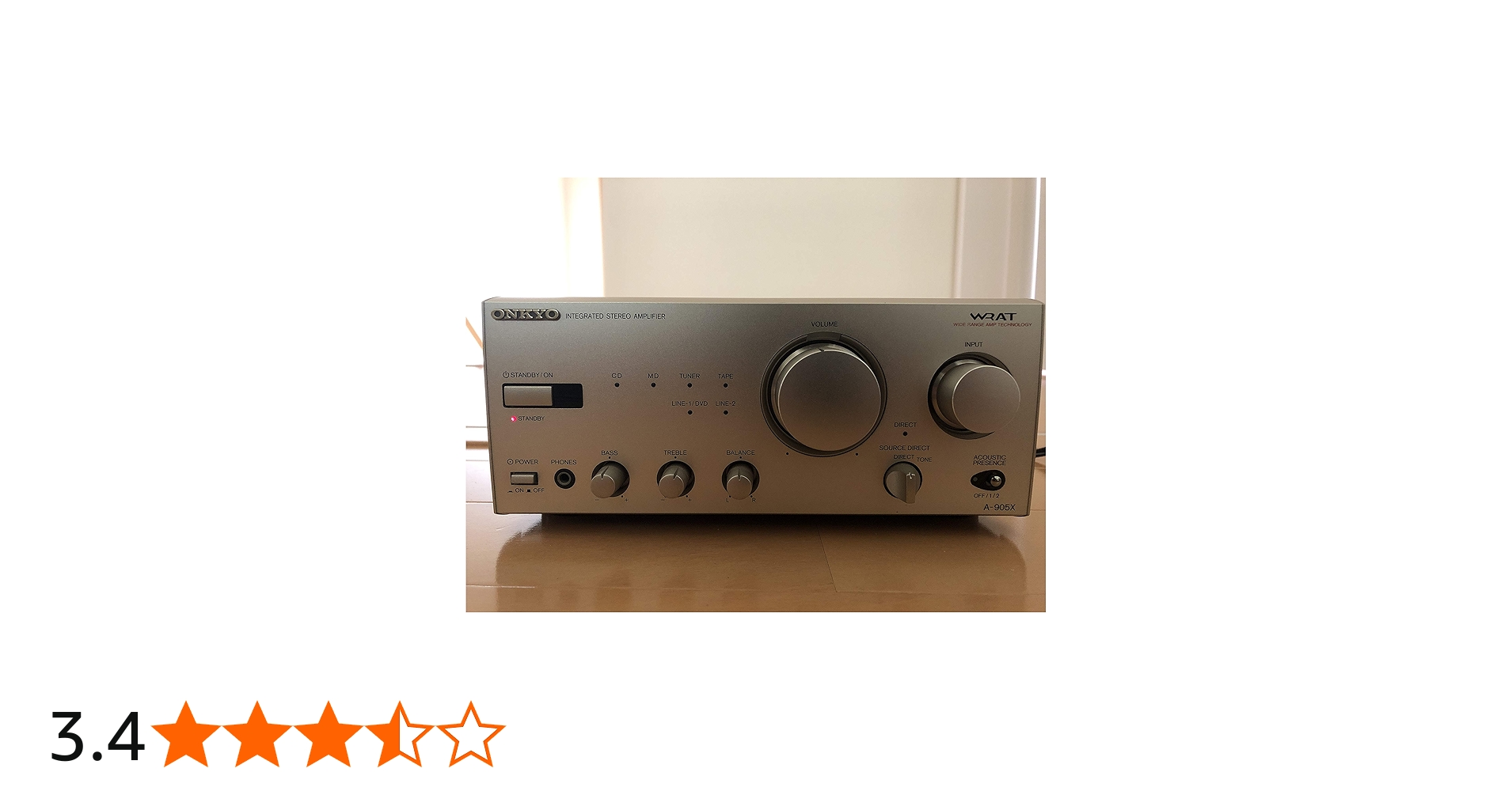 Amazon | ONKYO オンキョー INTEC205 A-905X プリメインアンプ