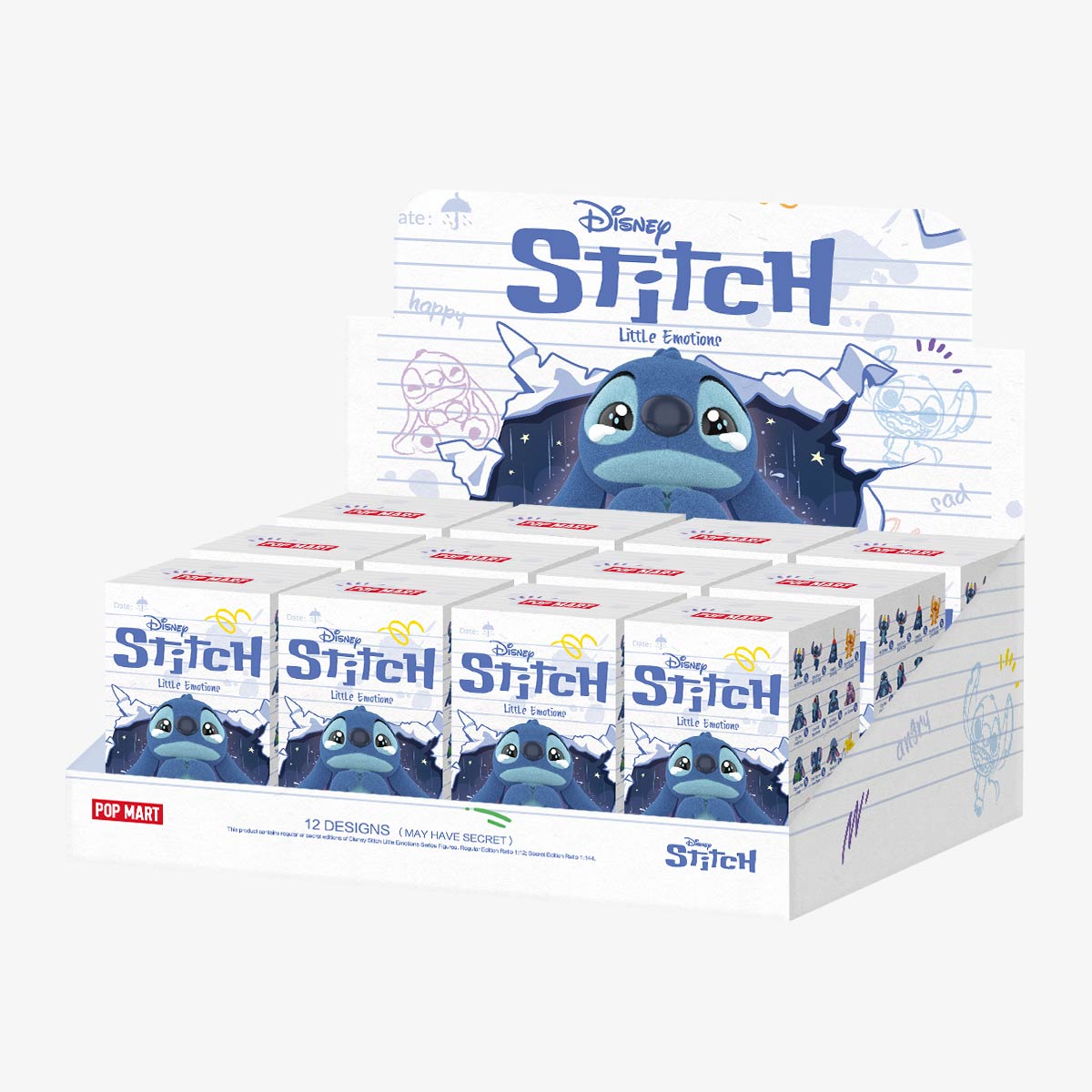 Disney Stitch Little Emotions Series Figures - POP MART (United