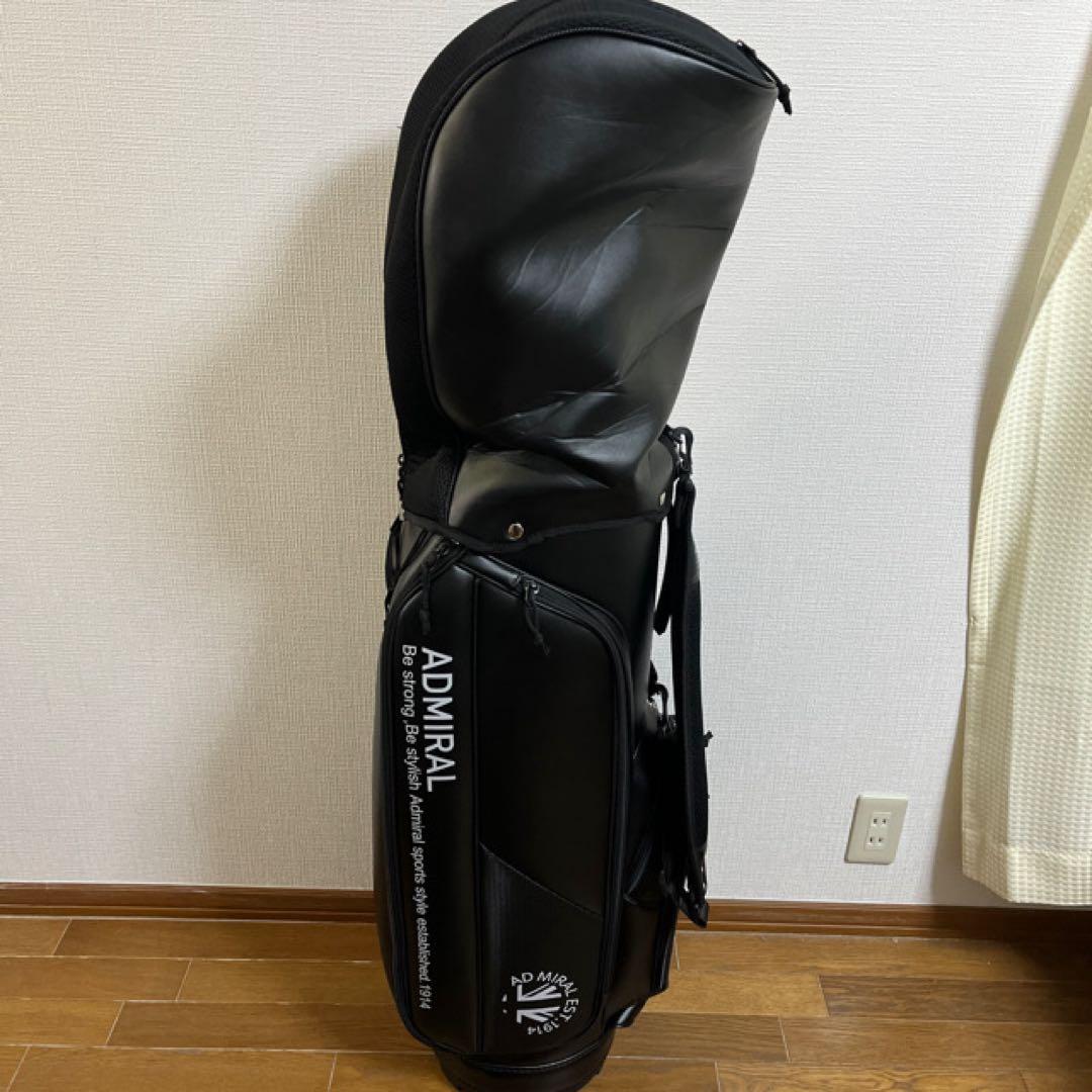 【タイムセール】まとめ買いで更にお得　 アドミラル　9型5分割キャディバック Admiral Golf（アドミラルゴルフ） キャディバッグ メンズ 9.0型 5分割