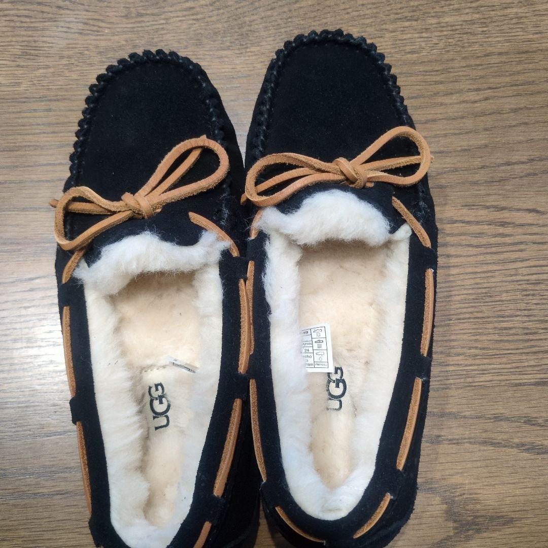 UGG ブラック モカシン 24cm 楽天市場】24cm（ブランドアグ）（モカシン｜レディース靴）：靴の通販