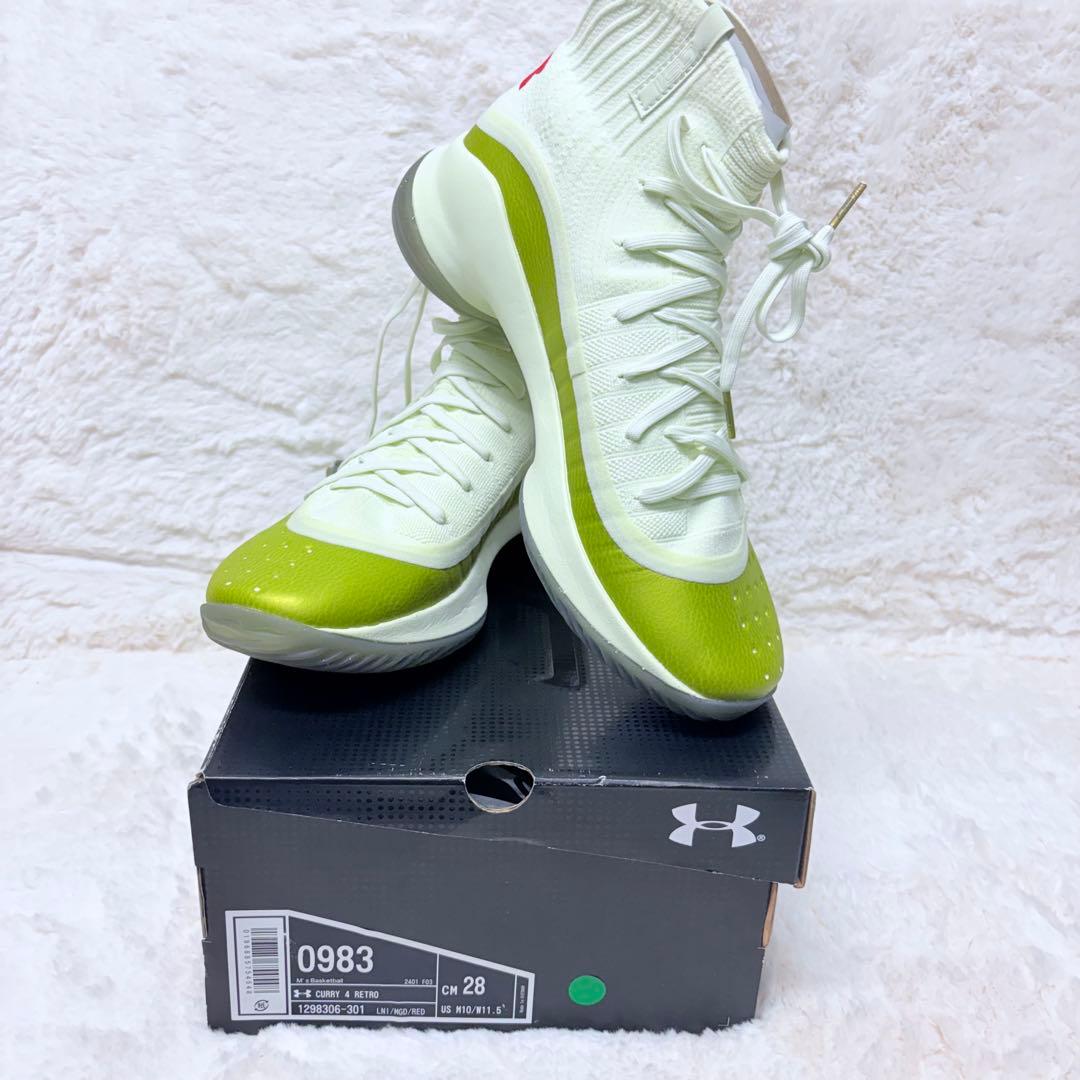 アンダーアーマー Curry4 Retro カリー4 レトロ　28.0 アンダーアーマー Curry4 Retro カリー4 レトロ 28.0 - メルカリ
