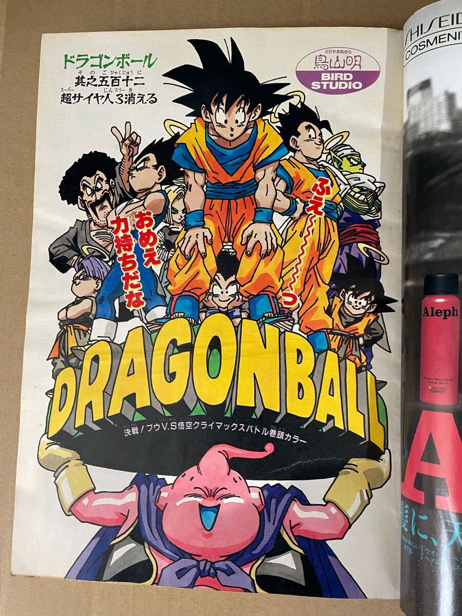 週刊少年ジャンプ 1995年25号 ドラゴンボール最終回掲載号 週刊少年