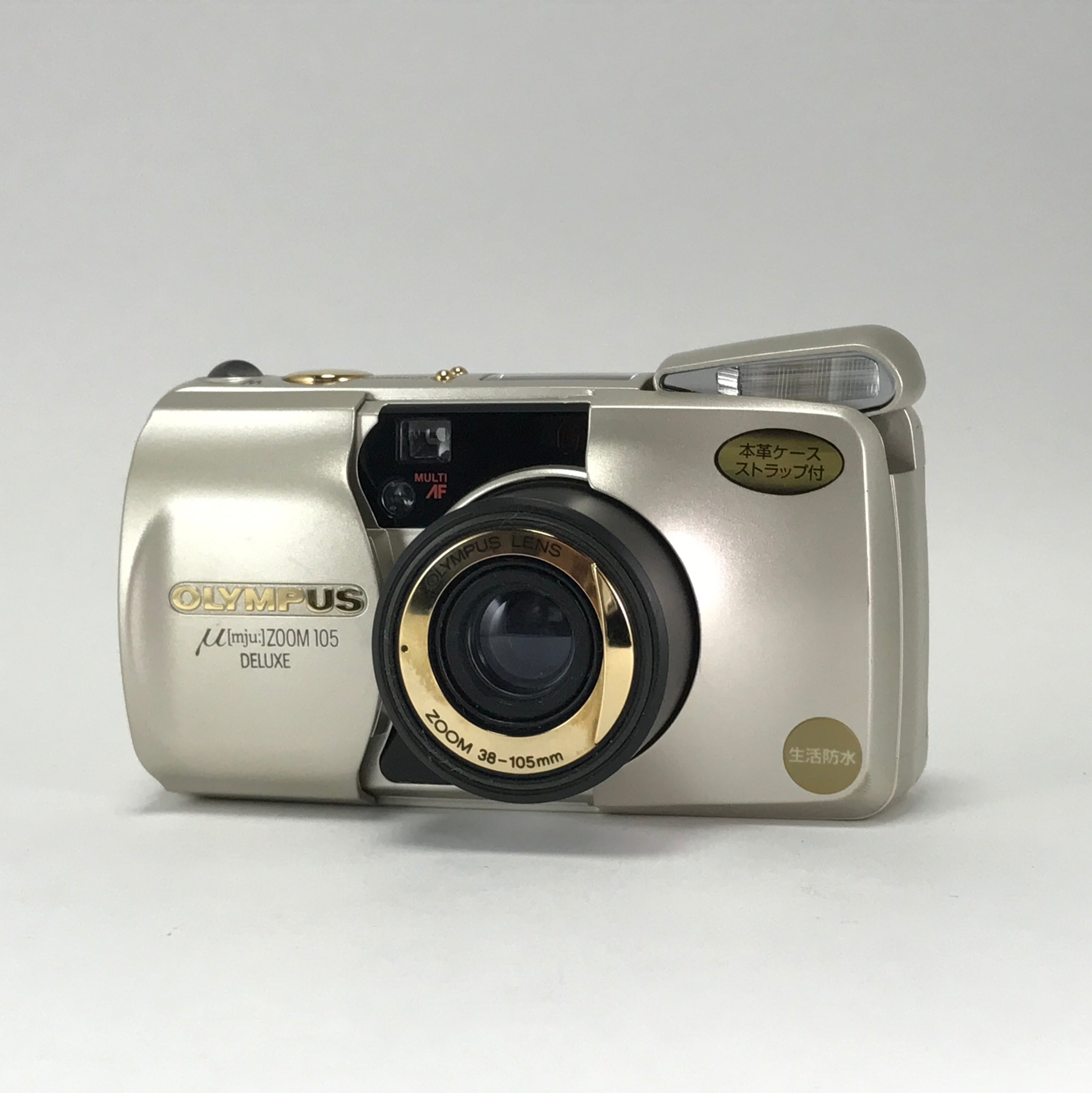 Olympus μ zoom105 deluxe | ヨアケマエカメラ フィルムカメラ修理・販売