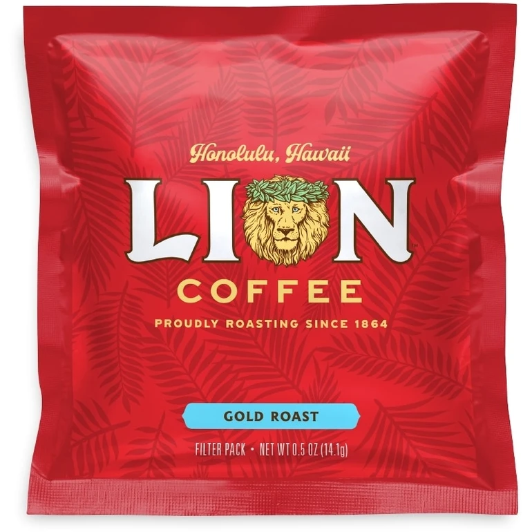 Lion Gold Coffee 4-Cup Filter Pack